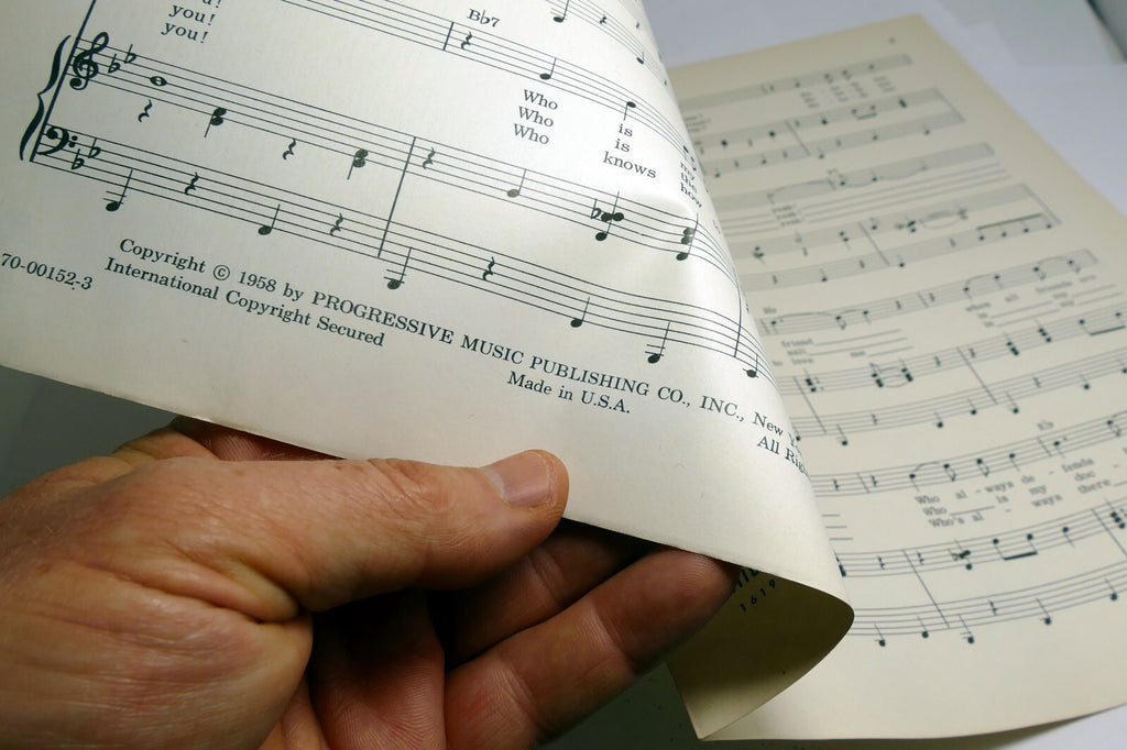 Talkin' 'Bout You by Ray Charles   1958  Sheet Music