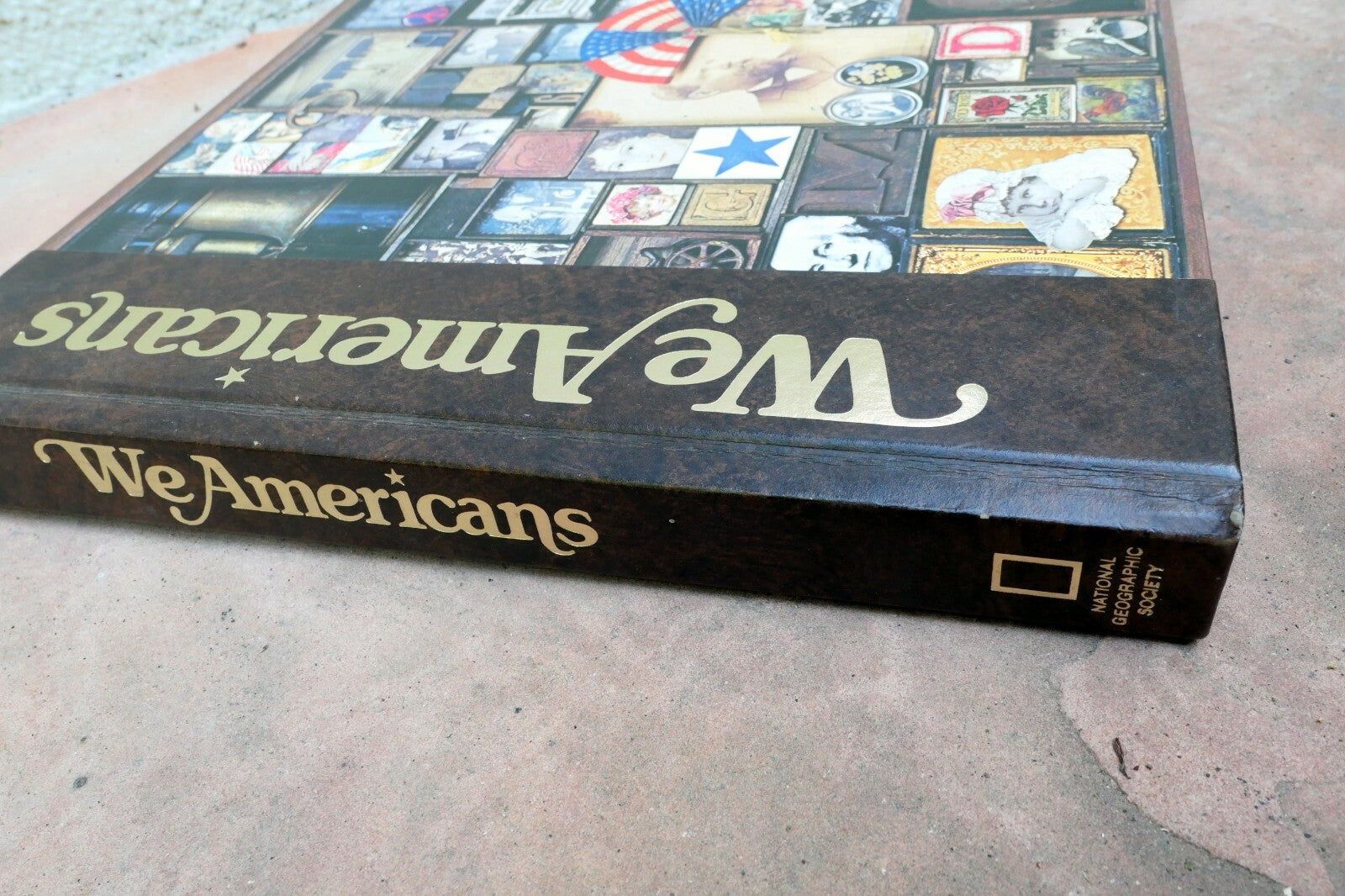 We Americans 1975, Hardcover National Geographic Illustrated Americana decor