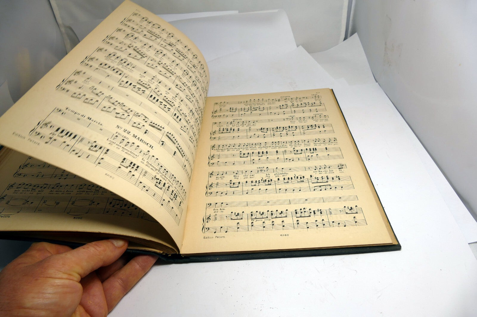 Die Hochzeit des Figaro Mozart Klavierauszug Leipsig Sheet Music 1898