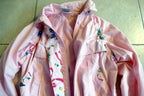 Sweet Girl Light weight Rain Jacket Sz. M 10/12 Pink