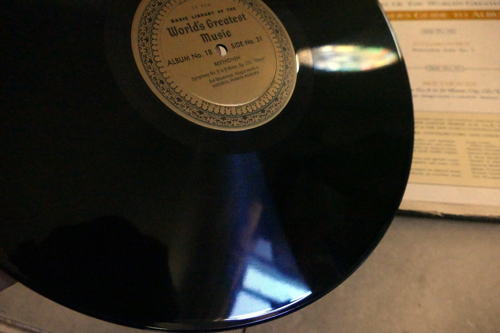 Basic Library WORLDS GREATEST Music 1958 LP Tchaikovsky Beethoven Album No 18