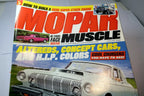 Mopar muscle magazine january 2008 in your face duster, '58 dual chia, a/fx