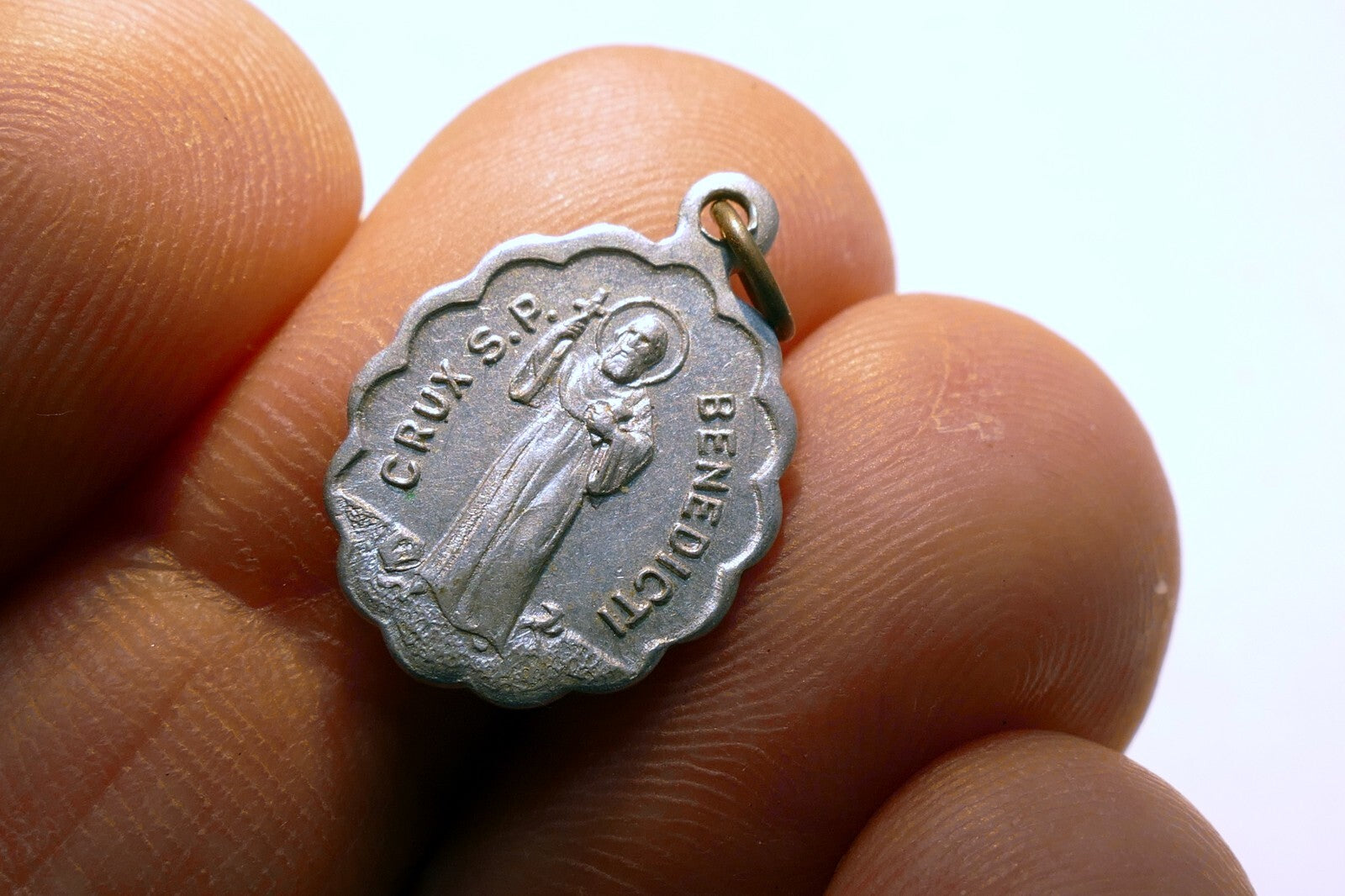 Crux S. P. Benedicti Pendant - vintage