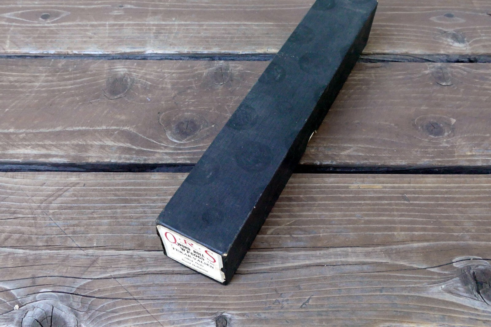 QRS Word Piano Roll WF6065 Fiskar-Valsen David Hallstrom