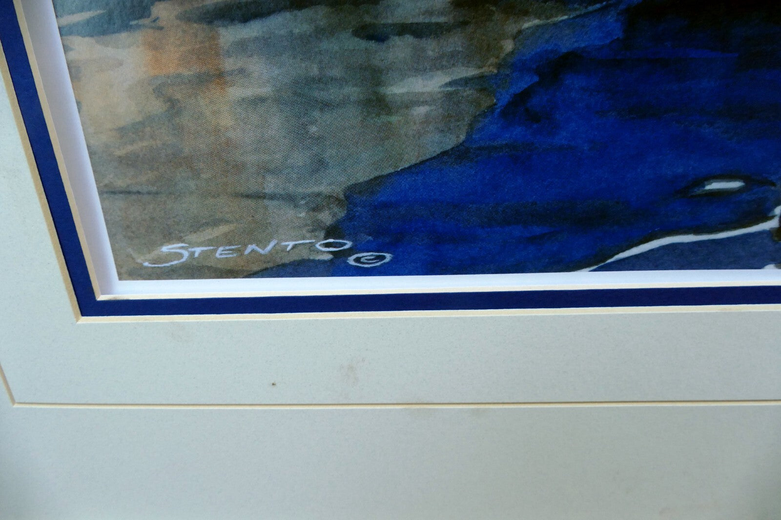Steve Stento Watercolor "Alessandro" Italian Painting Print Venice Canal boat