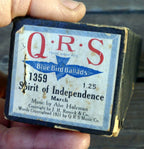 Qrs word roll blue bird ballads 1359 spirit of independence march 1921