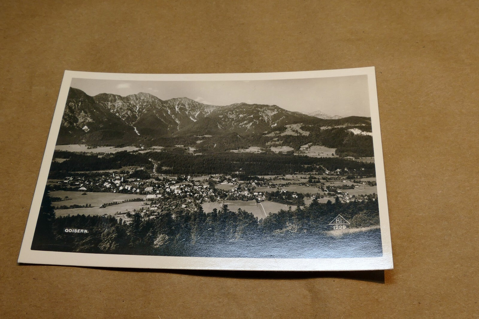 Goisern Austria postcard 1940's  - unposted