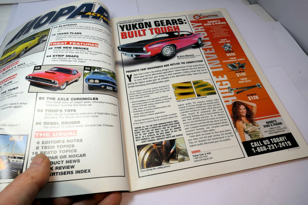 MOPAR Action Magazine October 2007 SuperCuda 821 Pump GAS Cruiser  '71 smallbloc