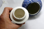 Potiche Delfts Netherland  Holland Small Porcelain Jar with Lid Windmill Floral