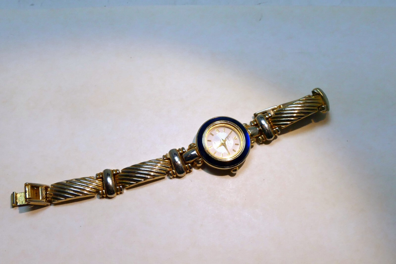 Galaxie by Elgin Cocktail Fashion Gold Tone Dress Quartz Ladies W1124