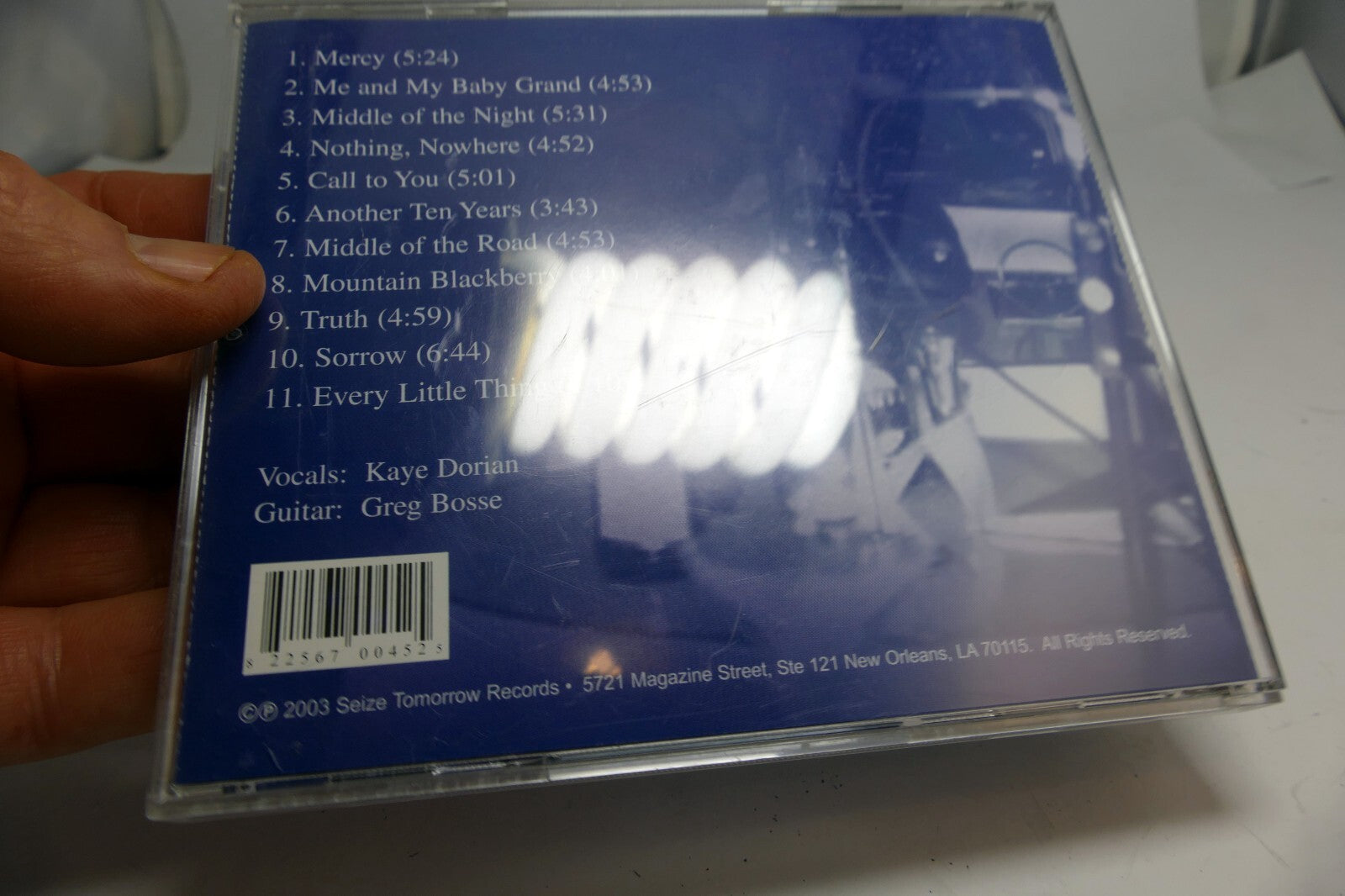 Tandem - Live in New Orleans Music CD TMST-01 2003 seize Tomorrow