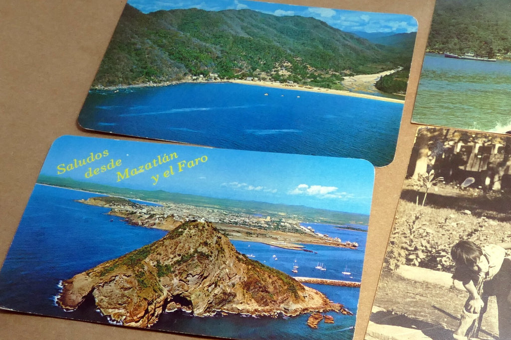 Mix lot of posted Postcard from Mexico lot of 5 pack 1990's