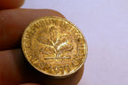 10 Pfennig coin  1977 GERMANY - FEDERAL REPUBLIC Oak Leaf
