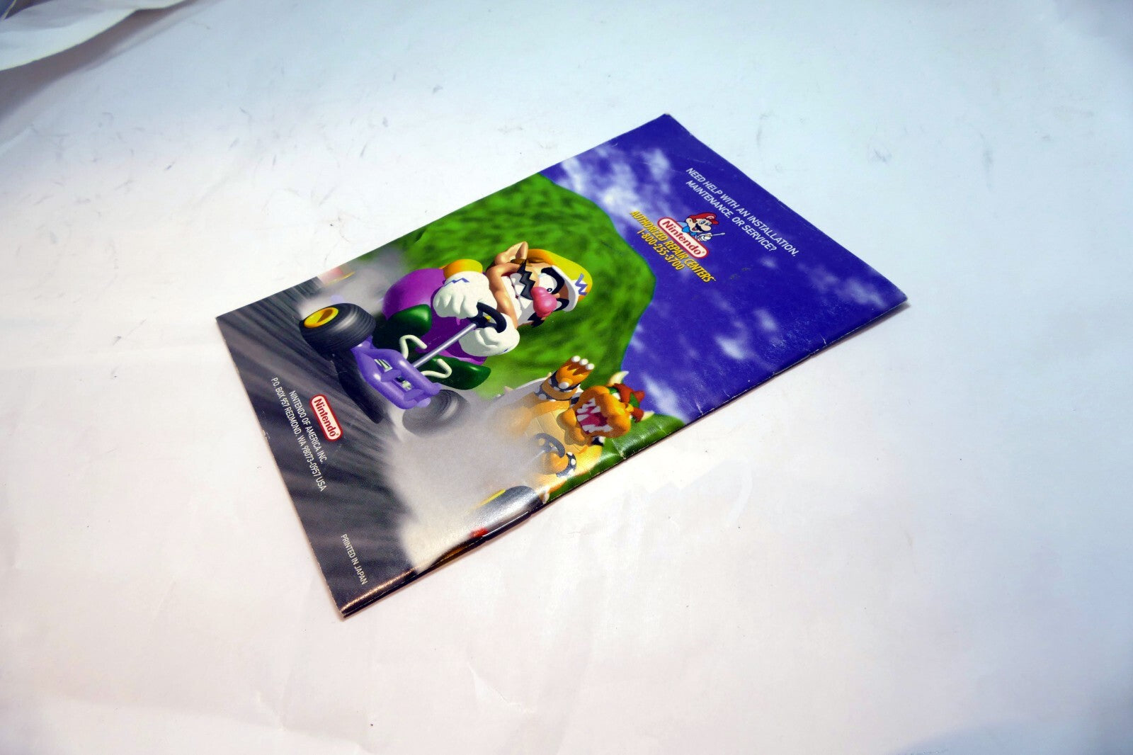 Mario Kart 64 Nintendo Player's Guide instruction manual book NO Bumper Stickers