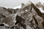 Grossglockner hochalpenstrasse alps austria postcard 1940's   unposted