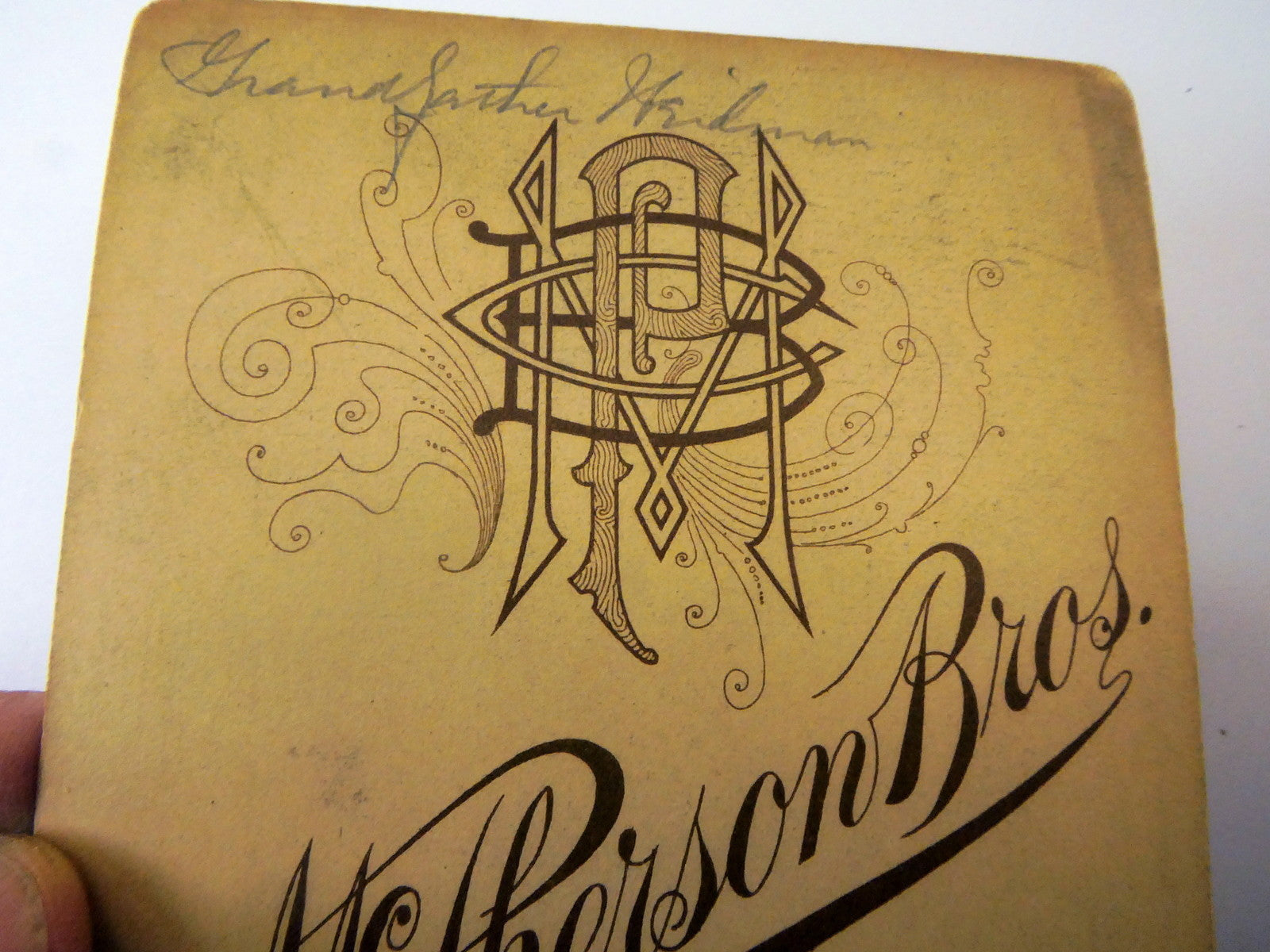 Picture Grandfather Weidman VINTAGE ANTIQUE Photograph 4X6" Picture 1880 Rockfor