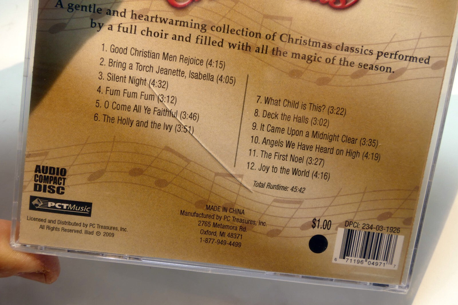 The Magic Music of Christmas CD - new unopened