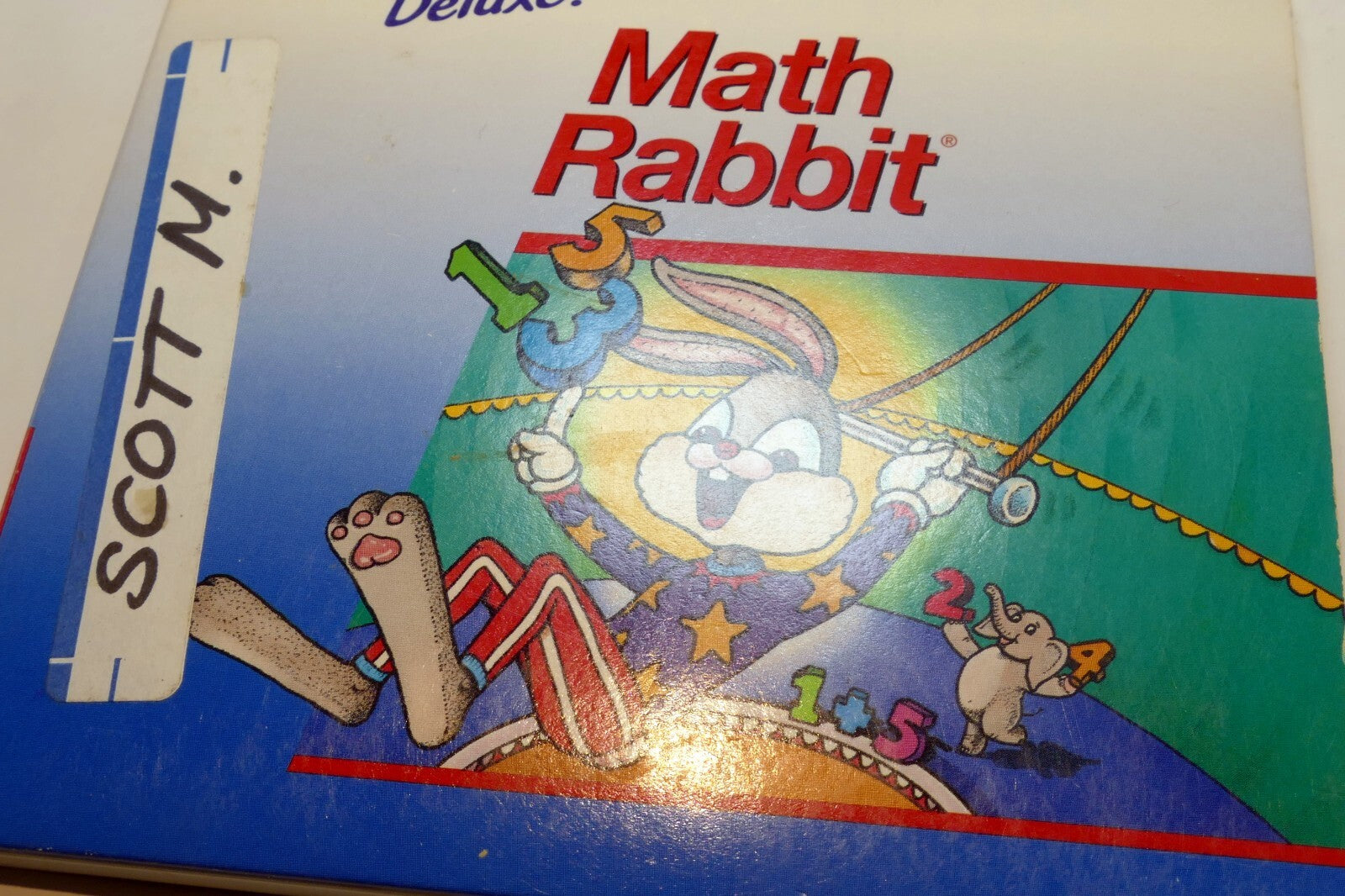 Deluxe! math rabbit, ages 4 7 cd rom. (1996, the learning company)