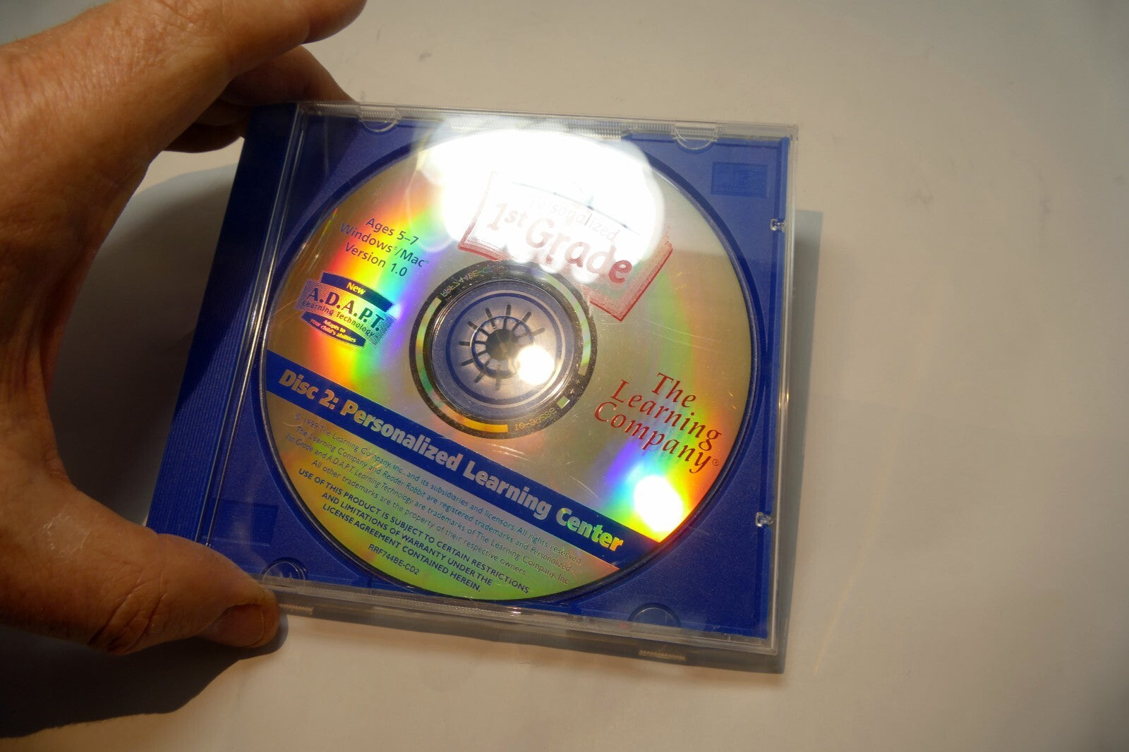 2002 Reader Rabbit 1st Grade RiverDeep The Learning Company CD ROM 2 WINDOWS