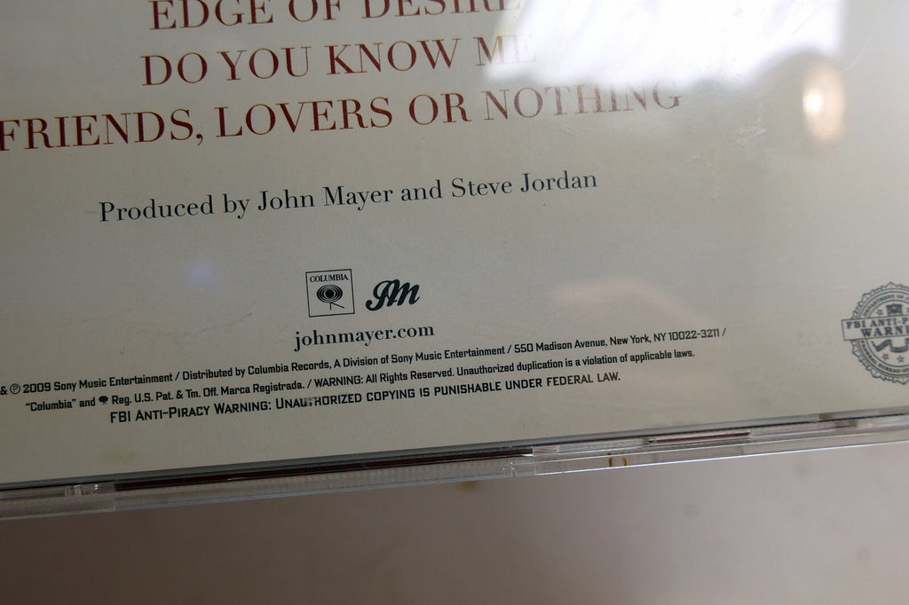 Cover art only John Mayer Battle Studies 88697 53087 2 -  (NO CD included)