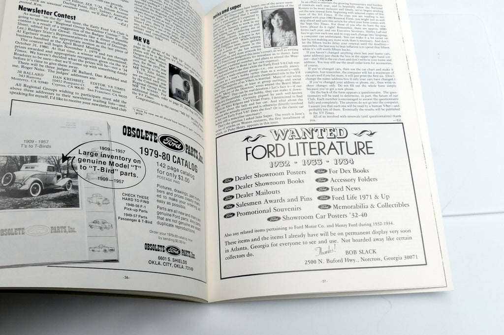 V8 Times Ford V-8 Enthusiasts Magazine July/August 1979 Woodie Fisher's '41 conv