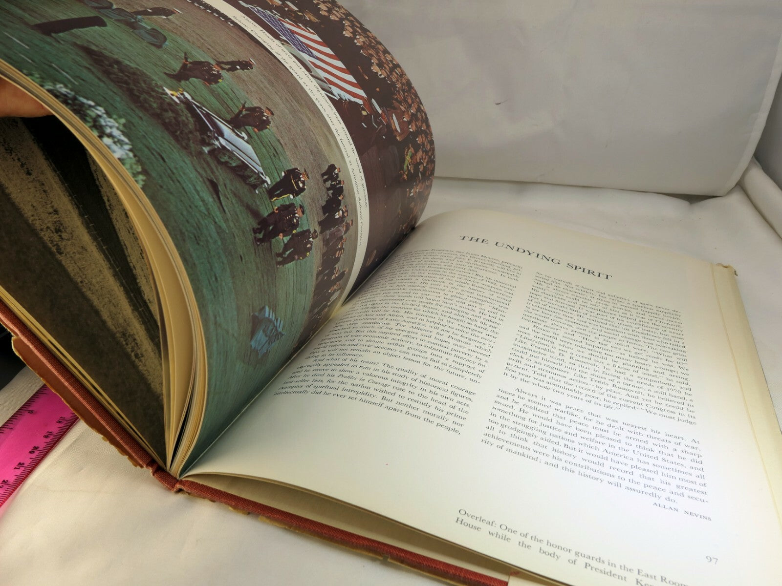 In The Words Of John F. Kennedy,  America The Beautiful HARDCOVER 1964