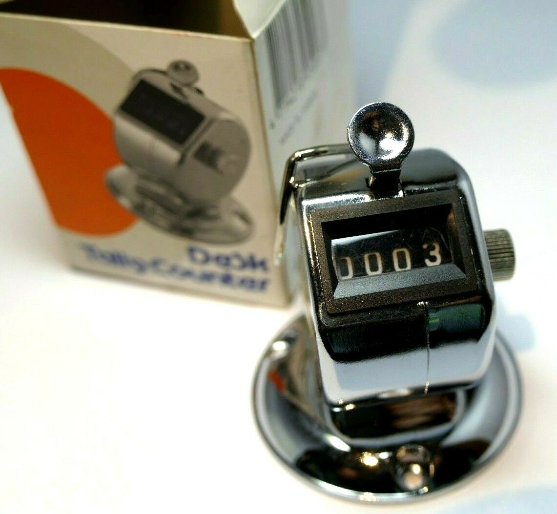 Desk model tally counter with screws kw trio brand 2420