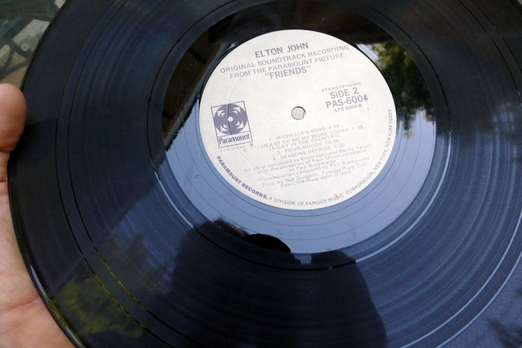 ELTON JOHN, ORIGINAL vinyl  LP, FRIENDS Soundtrack, 1971 Elton John VG Paramount