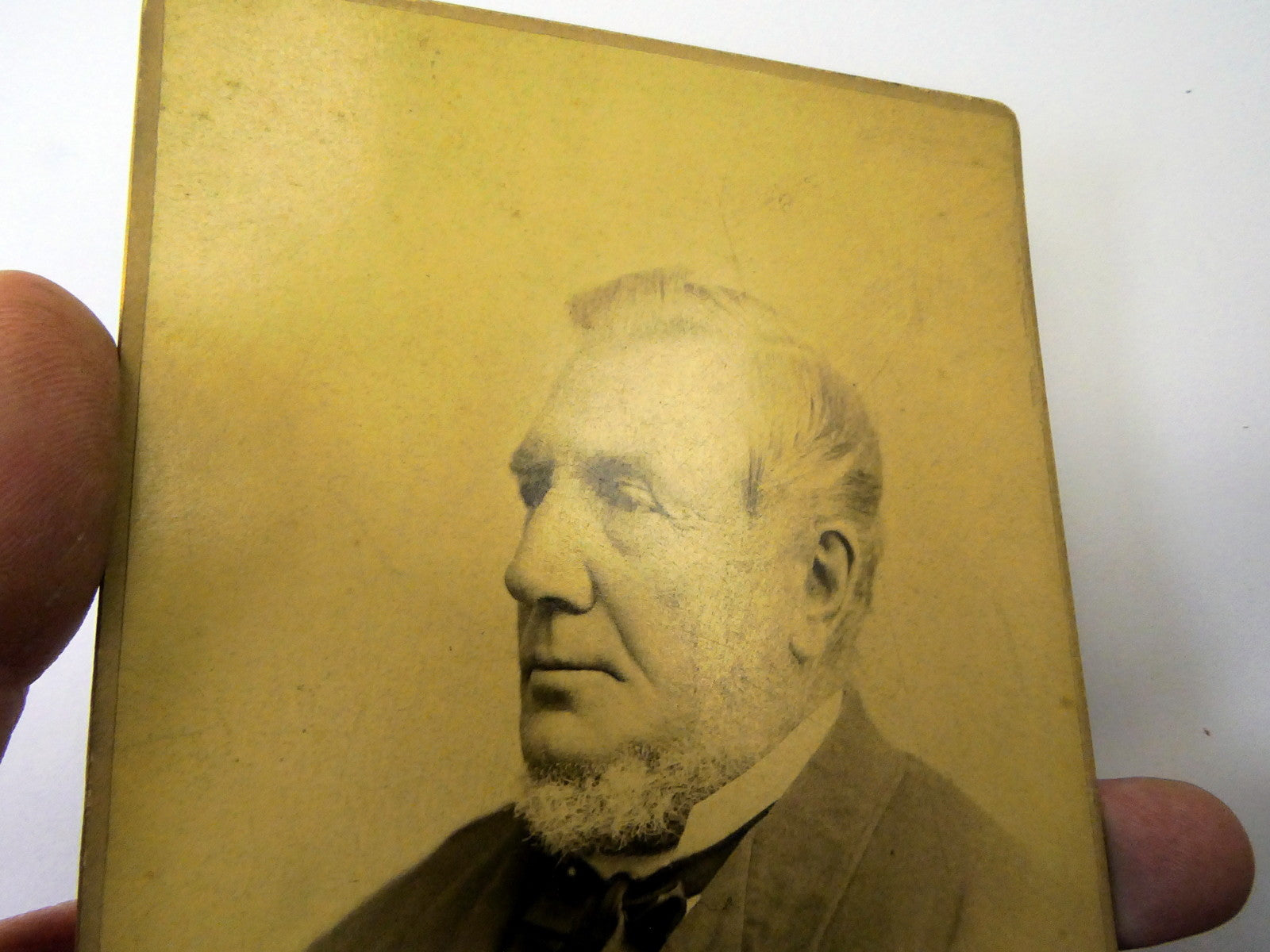 Picture Grandfather Weidman VINTAGE ANTIQUE Photograph 4X6" Picture 1880 Rockfor