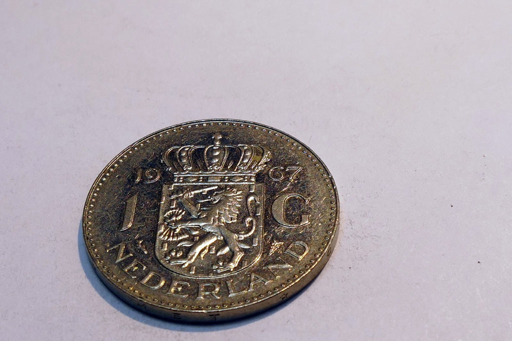 Coin Netherlands 1 G Nederland 1967  Juliana Koningin Der Nederlanden