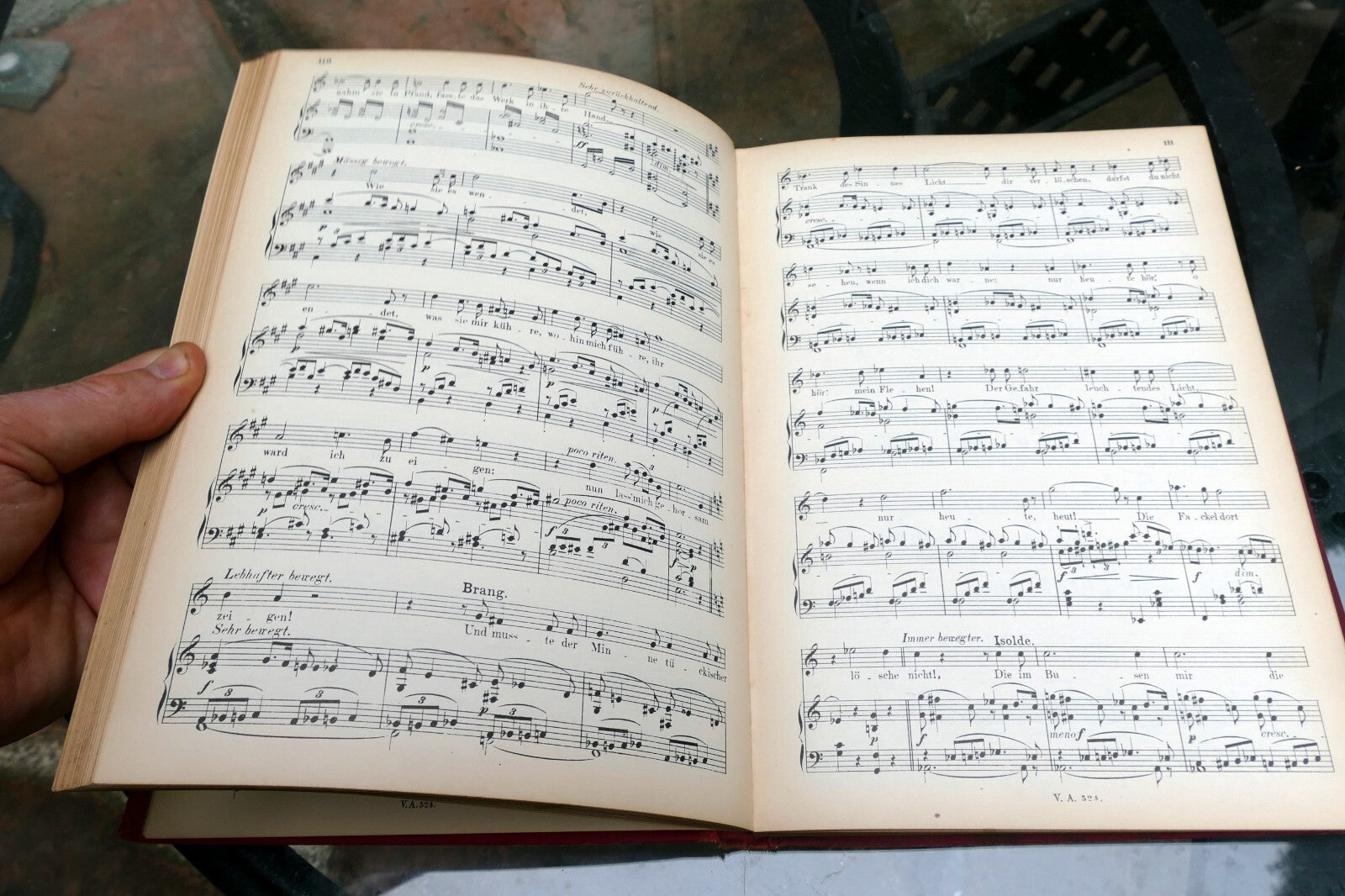 Wagner Tristan und Isolde Kleinmichel  sheet music Leipzig VA 524 1900's