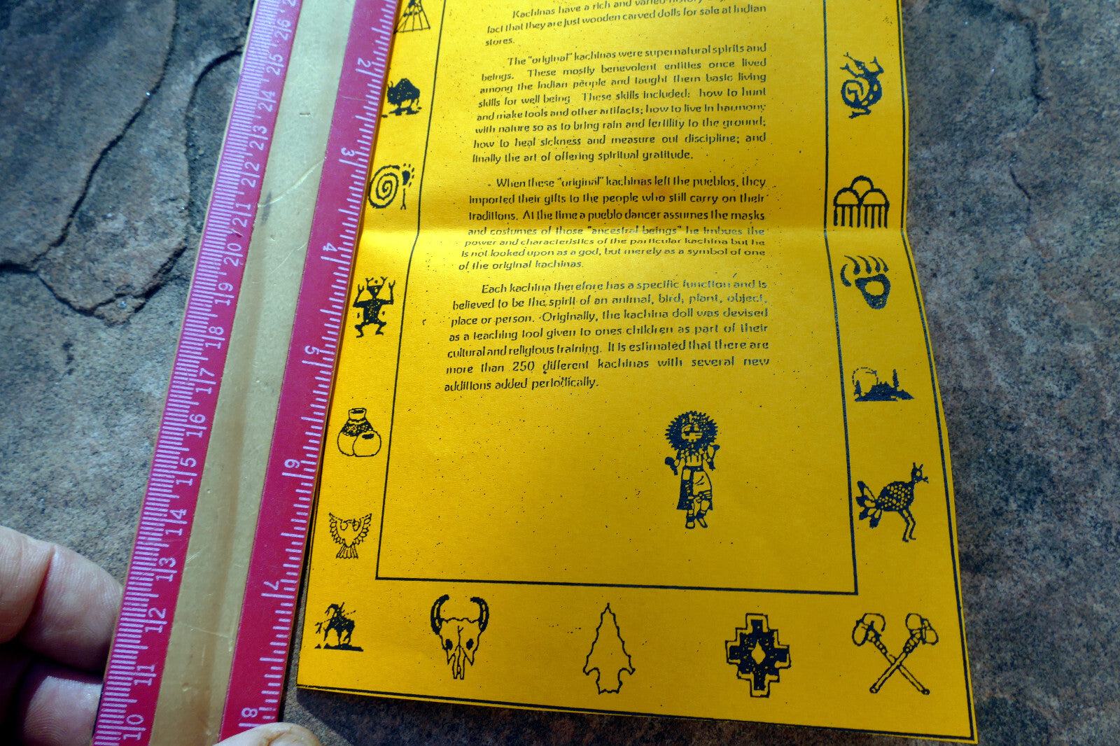Navajo The  Kachina Store Native American Tribal Brochure