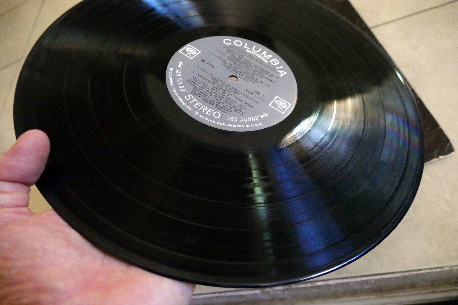 Ormandy/Bernstein ~ 2001 A Space Odyssey a 33⅓ Vinyl LP Recording NM MS 7176