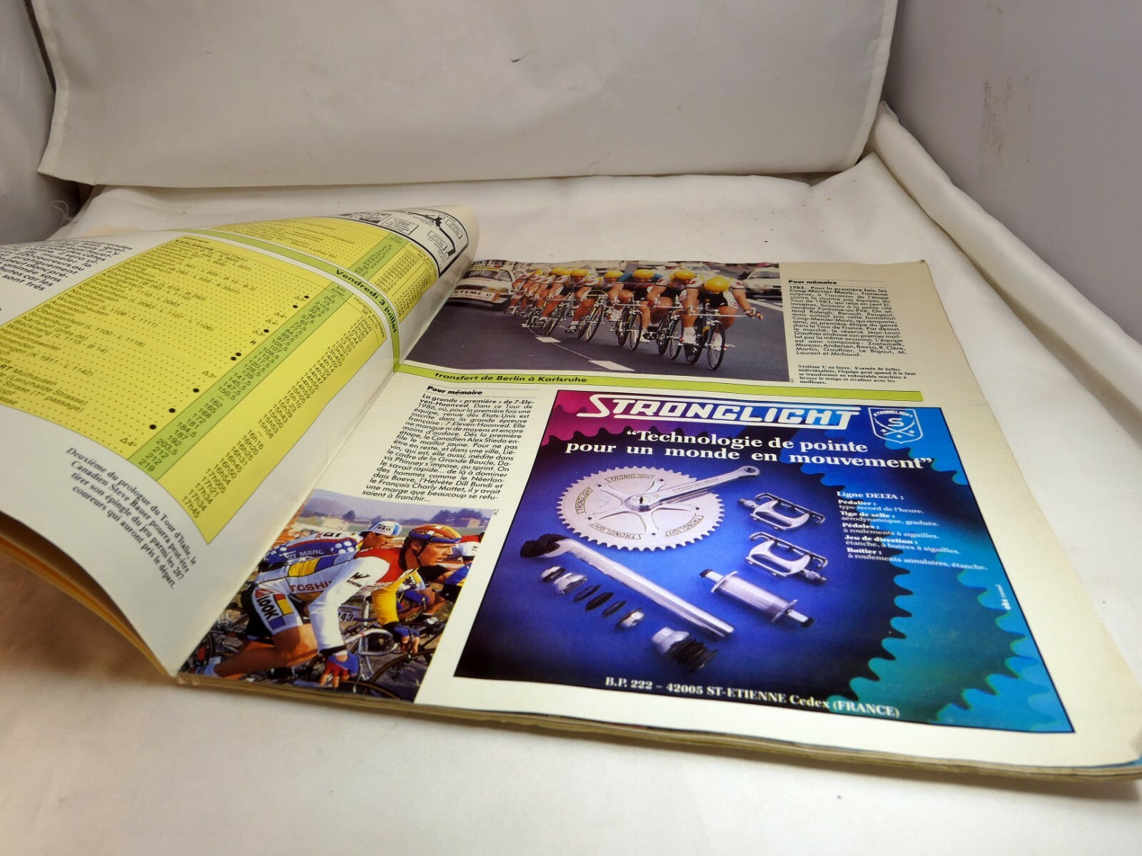 Guide Du Tour 87 magazine France  Cycling mirror no. 396 Juillet 1987