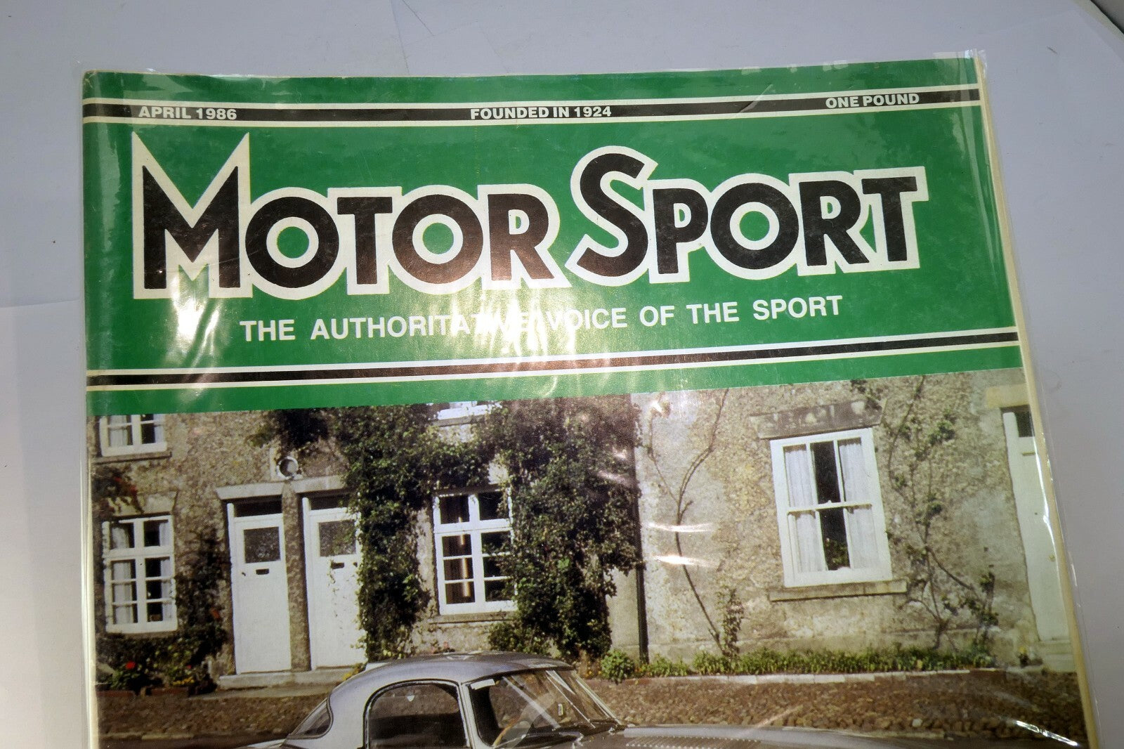 Motor Sport Magazine April 1986 Saab 9000 Turbo test 250F Maserati  E-type Jagua