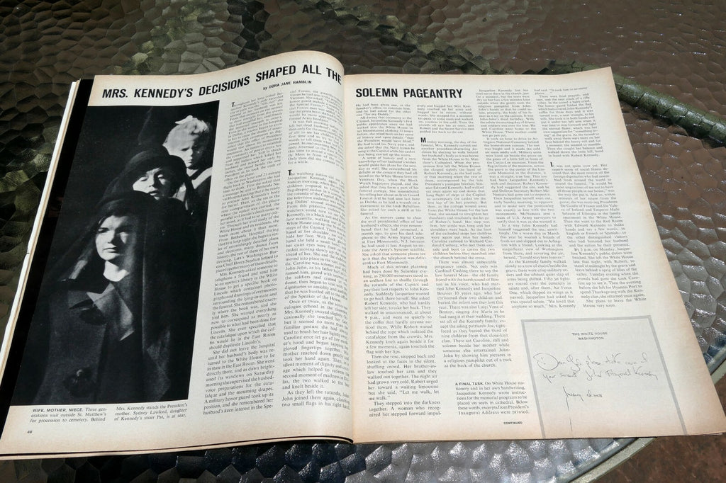 LIFE President John F. Kennedy laid to rest 1963 December 6