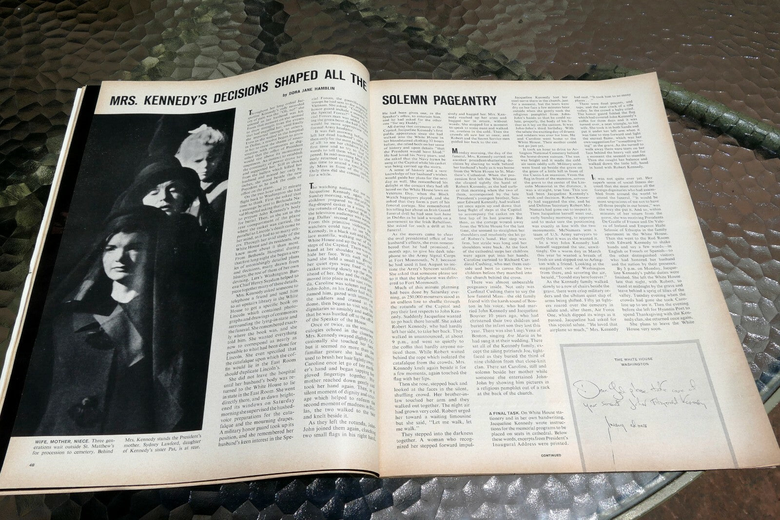 LIFE President John F. Kennedy laid to rest 1963 December 6