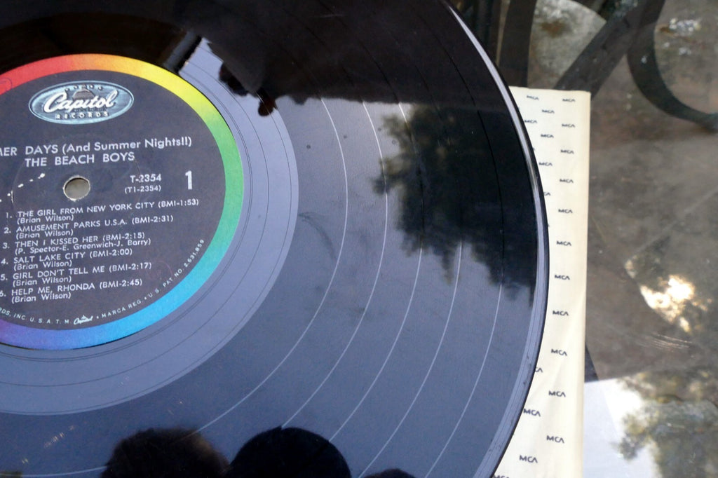 Beach Boys Summer Days LP (1965) Vinyl Record Album 12” T-2354 (missing cover)