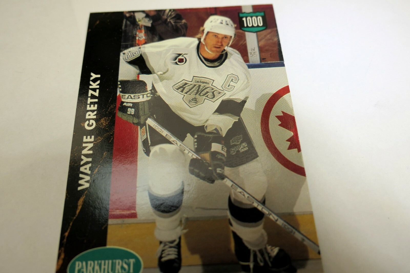 Parkhurst 1991 Los Angeles Kings  Trading Card Wayne Gretzky 207