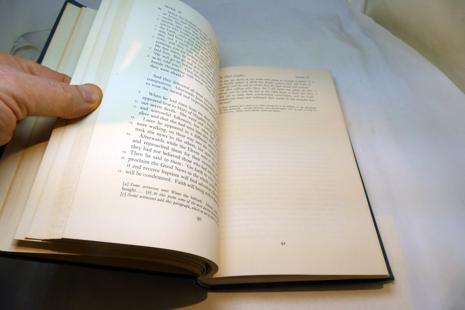 Holy Bible The New English Translation Bible New Testament 1961 Oxford Press