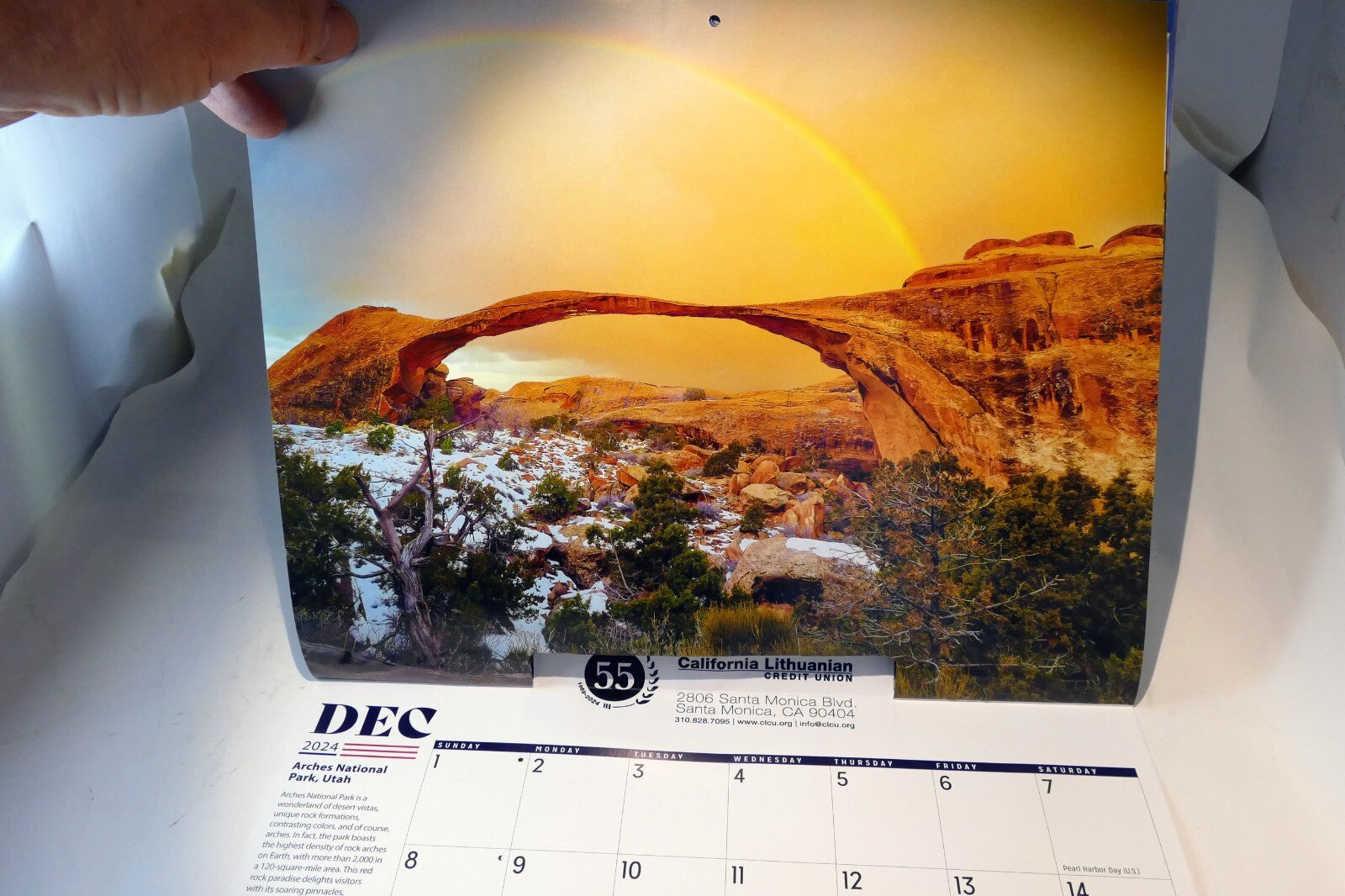 American Grandeur 2024 Wall Calendar  California Lithuanian Credit Union USA