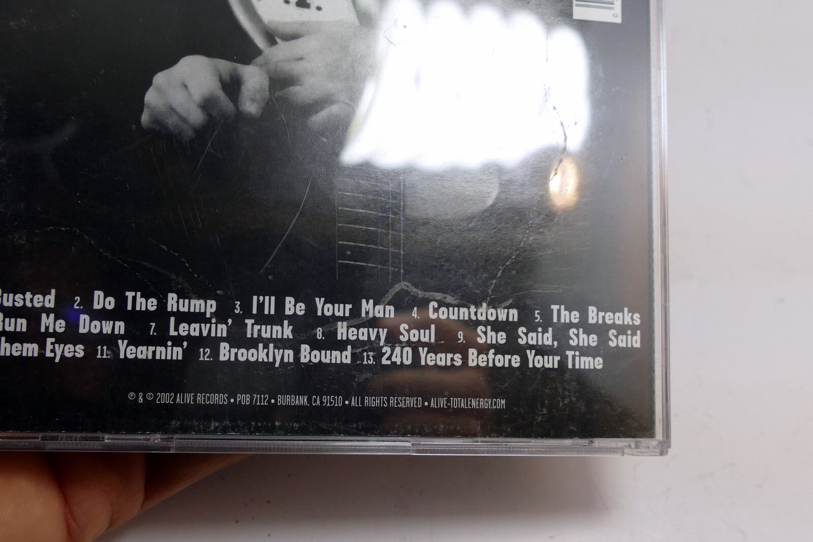 Cover art only Black Keys The Big Come Up 0044-2 Alive Records  (NO CD included)