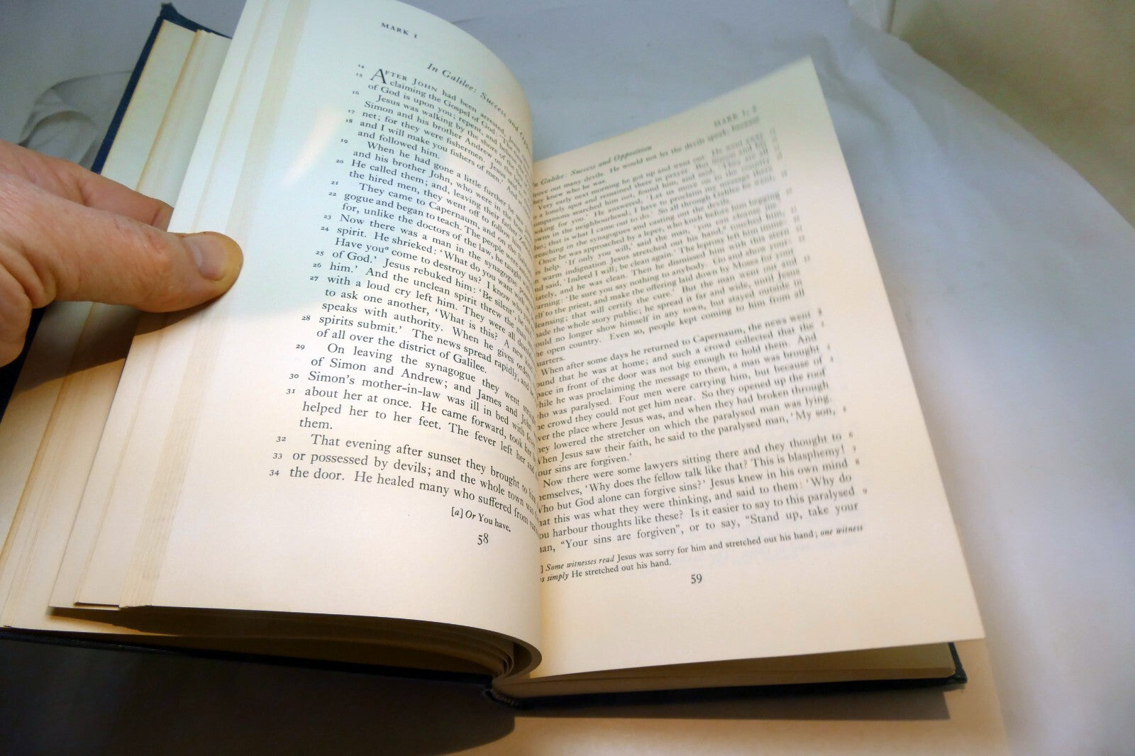 Holy Bible The New English Translation Bible New Testament 1961 Oxford Press