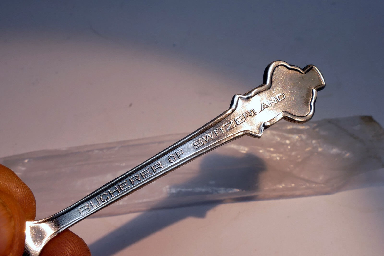 Rolex Bucherer of Switzerland "Zurich" Spoon souvenir rose - near mint