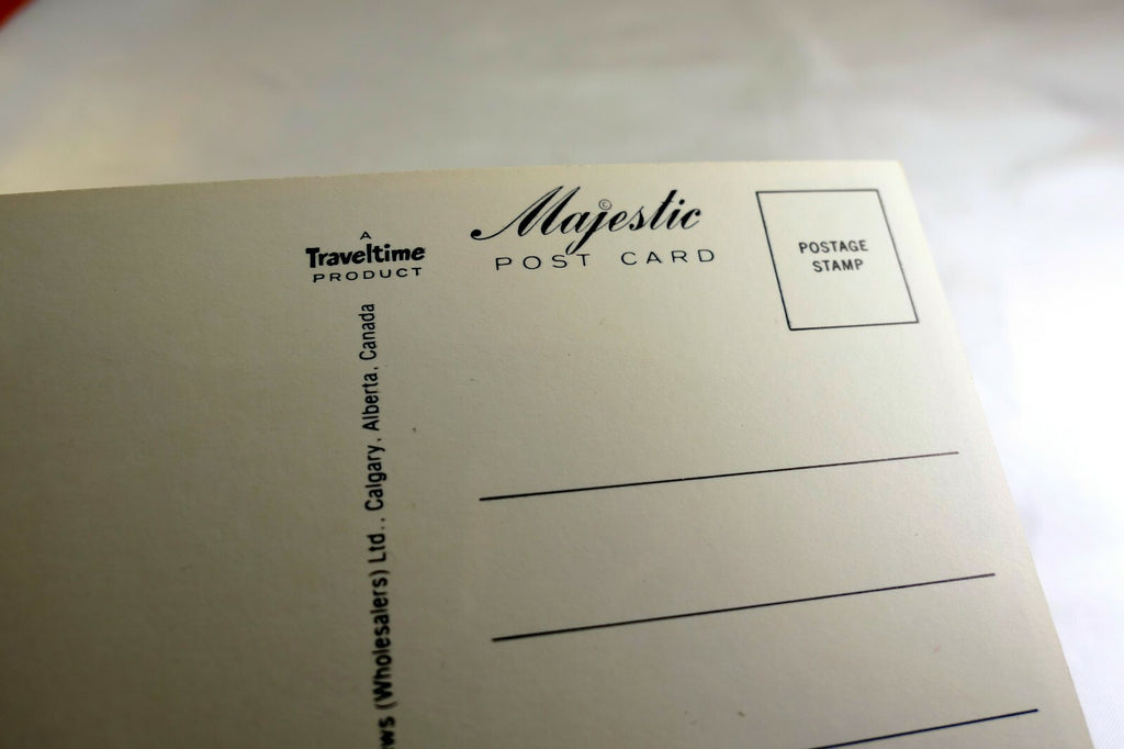 Banff Springs Hotel National Park Alberta Canada USA Postcard vintage 1970's