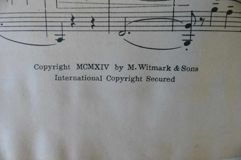 Sans Souci (Without Care), 1914, by Roy H. King, M. Witmark & Sons