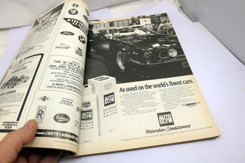 Thoroughbred & Classic Cars Magazine July 1987 Brits at LE Mans price guide