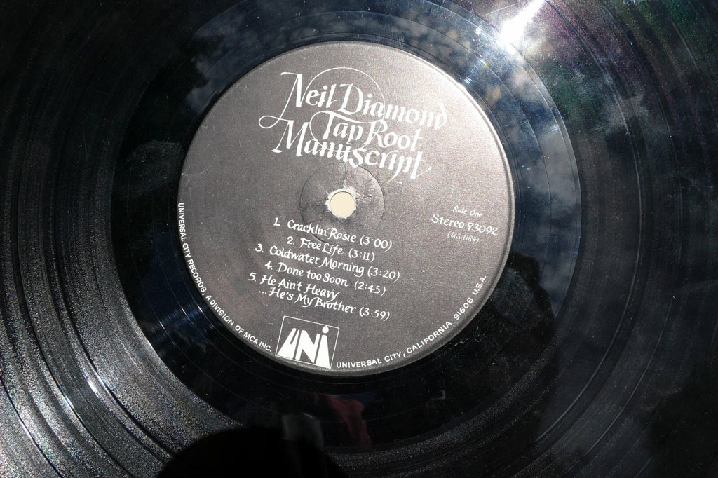 Neil Diamond – Tap Root Manuscript - 1970 - UNI Records 93092 Vinyl LP