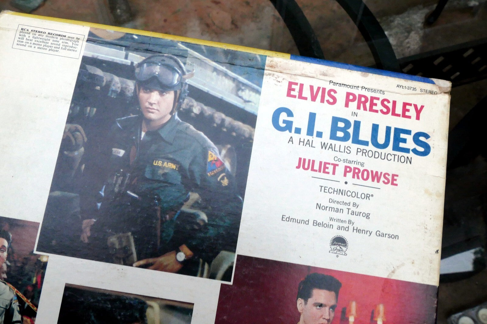 1980 Elvis Presley  – G. I. Blues AFL1-2256  RCA Best Buy - ALBUM ART COVER ONLY