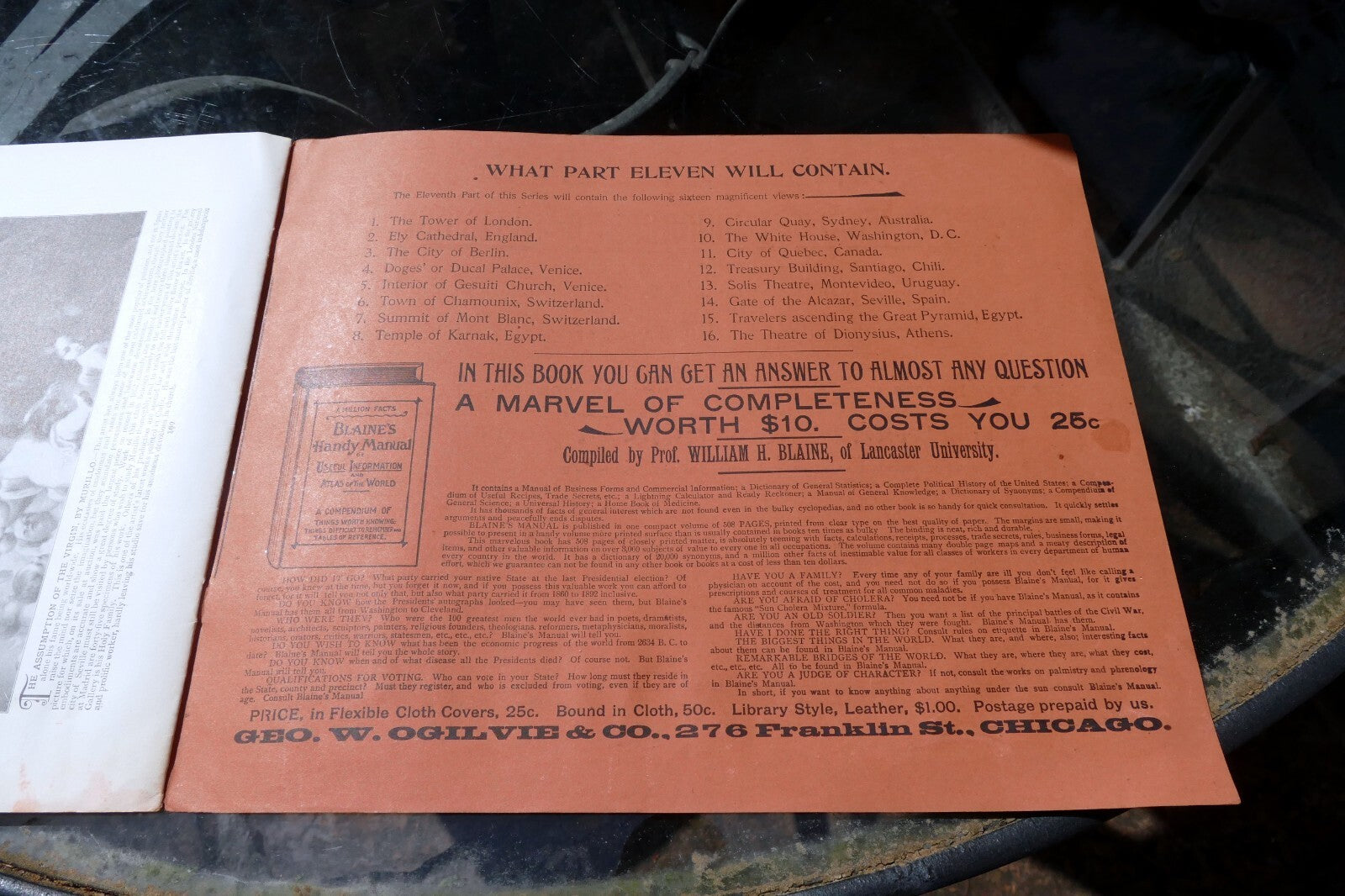 Sights and Scenes of the World - Part 10 , Photo Views of the world Dec. 1893